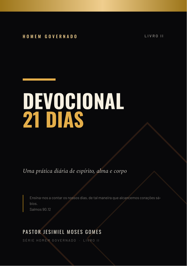 Capa — Devocional de 21 Dias